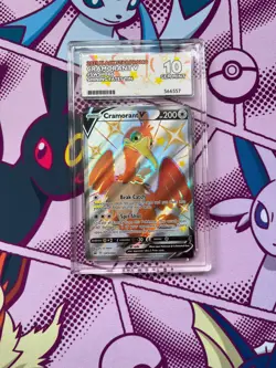 Cramorant V SWSH086 - Shining Fates Tin - Black Star Promo - Graded - ACE 10 - Image 1