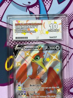 Cramorant V SWSH086 - Shining Fates Tin - Black Star Promo - Graded - ACE 10 - Image 2