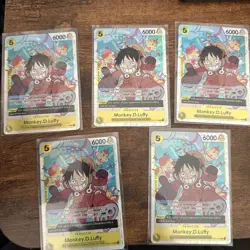2024 ONE PIECE 500 YEARS IN THE FUTURE MONKEY D. LUFFY- ERROR CARD OP07-109 - Image 3
