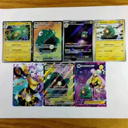 Bellibolt Lot Of 7 Pokemon Cards TCG and non-TCG Holo Full Art - Image 1