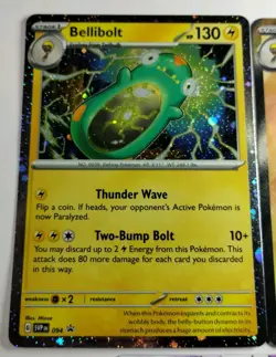 Bellibolt Lot Of 7 Pokemon Cards TCG and non-TCG Holo Full Art - Image 4