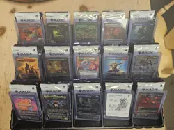 Lot Of 5x Magic The Gathering Play Booster Packs And 2 Random Secret Lair Cards - Image 2