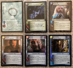 LOTR TCG 6 R+ Reflections Set Cards: The One Ring, Binding Ring; Durin III++ - Image 1