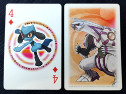 RIOLU - 2007 Palkia Diamond & Pearl Poker Deck - Pokemon Playing Card - Image 1