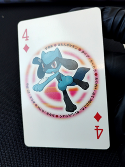 RIOLU - 2007 Palkia Diamond & Pearl Poker Deck - Pokemon Playing Card - Image 2