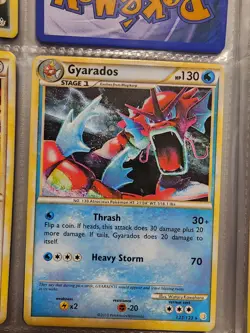 Pokemon Card Gyrados (Red) - 123/123 HeartGold Soul silver - LP - Image 2