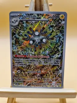 Pokemon TCG Surging Sparks ETB Magneton Promo Card SVP159 - Image 1