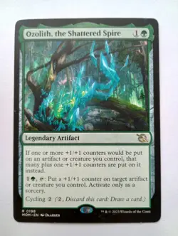 MTG - 1x Ozolith The Shattered Spire - March Of The Machine - MP - Image 1