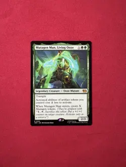 Mutagen Man, Living Ooze - Teenage Mutant Ninja Turtles TMT MTG Magic #124 - Image 1