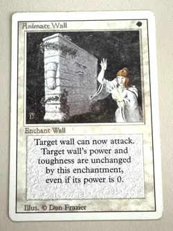 Animate Wall - MTG - REVISED (3rd) - ENGLISCH - ©1994 EX/NM - Image 1