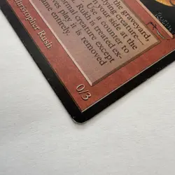 Rukh Egg (Dark) MP Arabian Nights MTG Magic the Gathering Vintage 1994 - Image 4