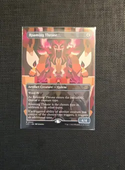 Roaming Throne Borderless Magic: The Gathering - Image 1