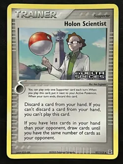 Pokemon Holon Scientist Reverse Holo - EX Delta Species - 97/113 NM - Image 1