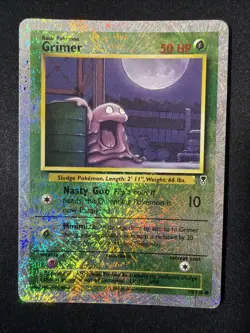 Pokemon Grimer Reverse Holo 78/110 Legendary Collection - Lightly Played - Image 1