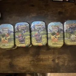 Pokemon Mega Evolution—Ascended Heroes Mini Tin Box Set 10 Tins Sealed Booster - Image 1