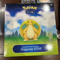 Dragonite VSTAR Deck Holder Tin Collection Pokemon Go TCG ~EMPTY~ - Image 1