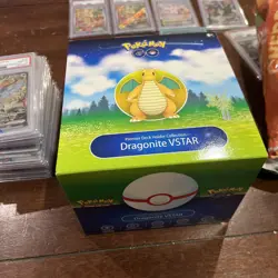 Dragonite VSTAR Deck Holder Tin Collection Pokemon Go TCG ~EMPTY~ - Image 2