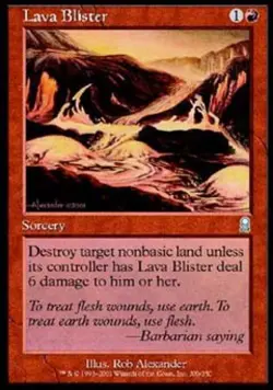 Lava Blister - Light Play MTG Odyssey - Image 1