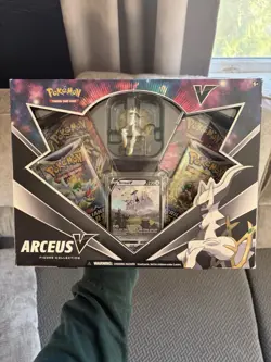 Pokemon TCG Arceus V Figure Collection Box Factory Sealed Cosmic Eclipse - Image 1