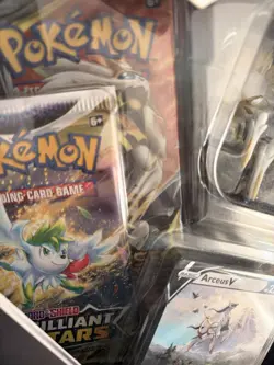 Pokemon TCG Arceus V Figure Collection Box Factory Sealed Cosmic Eclipse - Image 3