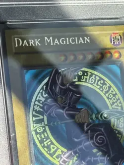 Dark Magician SDY-006 Yugi Partial Name Missing Misprint ERROR PSA 9 - Image 3