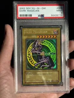 Dark Magician SDY-006 Yugi Partial Name Missing Misprint ERROR PSA 9 - Image 5