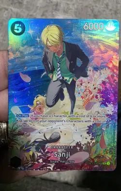 Sanji ST14-003 OP10 Royal Blood SP Full Art One Piece Card Game English [NM] - Image 5