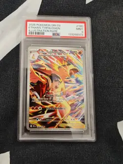 Pokemon TCG Destined Rivals Ethan's Typhlosion Card 190/182 - Image 1