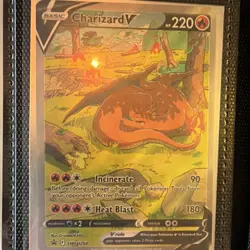 Pokemon Charizard V SWSH260 Promo Holo Card - Sword & Shield - Image 1