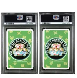 1996 POKEMON GREEN VERSION PLAYING CARDS #052 053 MEOWTH PERSIAN PSA 10 - Image 2