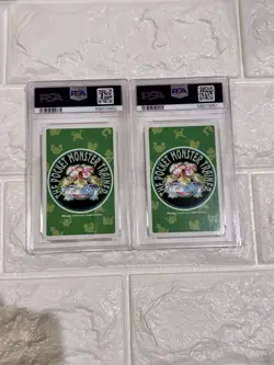 1996 POKEMON GREEN VERSION PLAYING CARDS #052 053 MEOWTH PERSIAN PSA 10 - Image 4