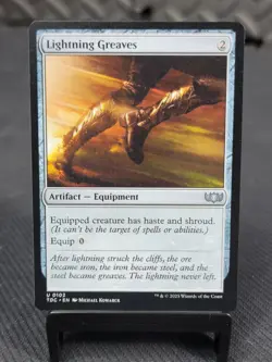 Magic The Gathering - Commander: Tarkir: Dragonstorm - Lightning Greaves - Image 1