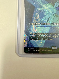 April O'Neil, Hacktivist (0292) (Showcase)(Fracture Foil) TMNT MTG 🔥MYTHIC🔥 - Image 4