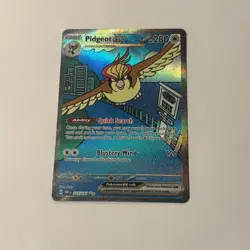 Pokemon Pidgeot ex - 225/197 SV03: Obsidian Flames Special Illustration Rare NM - Image 1