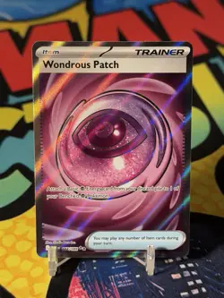 Pokemon TCG Wondrous Patch 117/088 Full Art UR ME03: Perfect Order NM - Image 1
