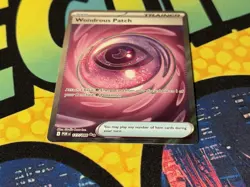 Pokemon TCG Wondrous Patch 117/088 Full Art UR ME03: Perfect Order NM - Image 3