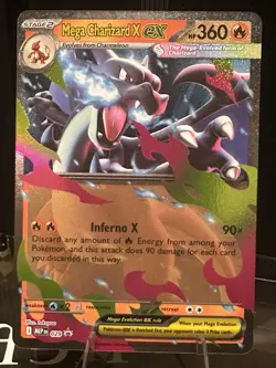 Pokemon EX Holo Card Lot – Mega Charizard X – 2 Cards – Mega Evolution - Image 3
