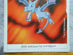 PTERA/AERODACTYL #142 - DUNKIN BOOMER 2000 - POKEMON - BON ETAT - Image 3