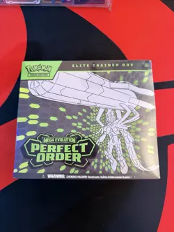 Pokemon TCG Mega Evolution Perfect Order Elite Trainer Box Brand New And Sealed - Image 1