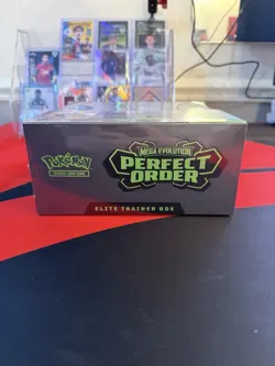 Pokemon TCG Mega Evolution Perfect Order Elite Trainer Box Brand New And Sealed - Image 5