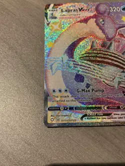 Pokemon TCG Lapras VMAX SV111/SV122 Shining Fates Full Art Ultra Rare - Image 5
