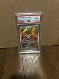 2023 Pokemon Scarlet and Violet Black Star Promo Mimikyu PSA 10 - Image 1