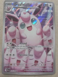 Pokemon Wigglytuff 105/094 PFL Holo Illustration Rare 120 HP 2025 English TCG - Image 1