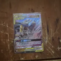 Pokemon Garchomp & Giratina GX 146/236 SM-Unified Minds Ultra Rare Holo 270HP - Image 3