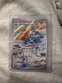 Pokemon TCG Metagross 178/162 Temporal Forces Illustration Rare - Image 1
