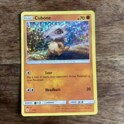 Cubone 7/12 HP Mcdonalds Pokemon TCG - Image 1