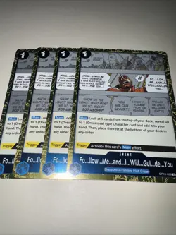 ONE PIECE TCG: Follow Me and I Will Guide You OP10-059 X4 Playset English - Image 4
