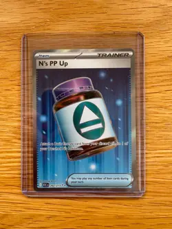 N's PP Up 262/217 NM ASC Ascended Heroes Pokemon TCG Full Art Ultra Rare - Image 2