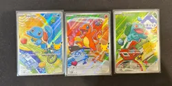 Pokemon First Partner Illustration Collection MEP Bulbasaur Charmander Squirtle - Image 1