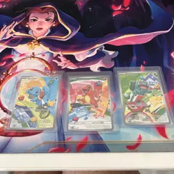 Pokemon First Partner Illustration Collection MEP Bulbasaur Charmander Squirtle - Image 1